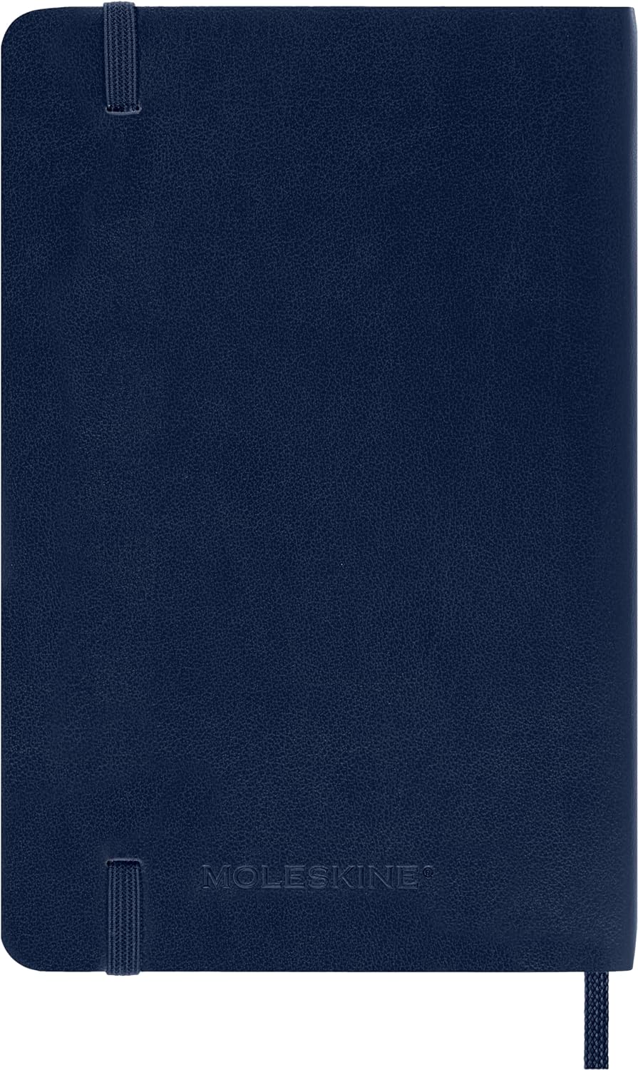 Moleskine Weekly Planner 2023-2024, 18-Month Agenda, Academic Diary, Weekly Diary with Soft Cover, Pocket Size 9 x 14 cm, Colour