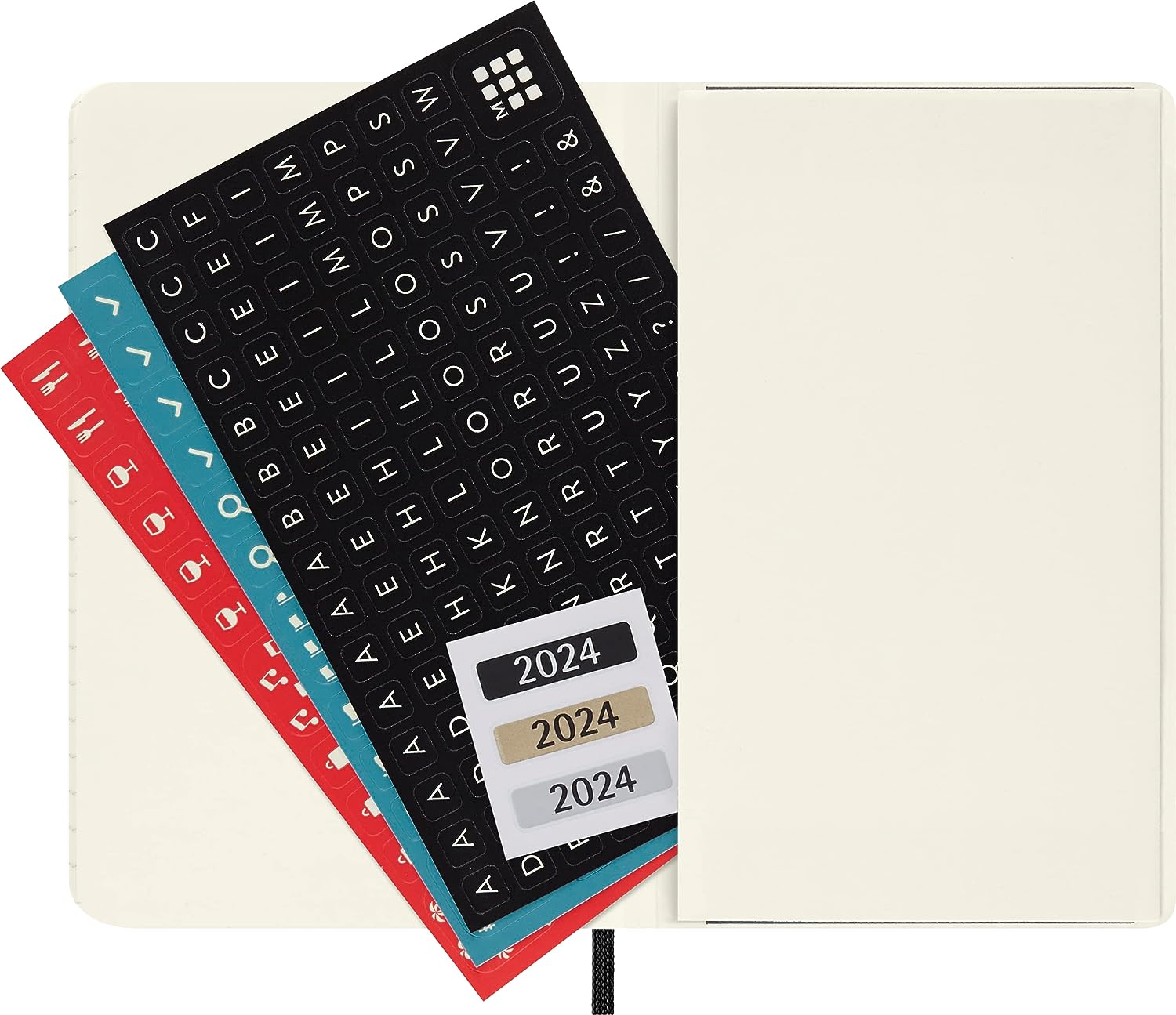 Moleskine Weekly Planner 2023-2024, 18-Month Agenda, Academic Diary, Softcover Weekly Planner, Pocket Size 9 x 14 cm, Colour