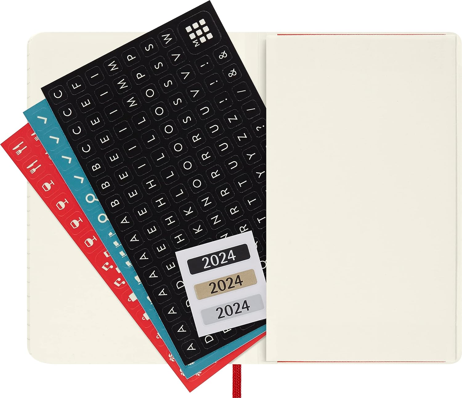 Moleskine Weekly Planner 2023-2024, 18-Months Agenda, Academic Diary, Weekly Diary with Soft Cover, Pocket Size 9 x 14 cm, Colour
