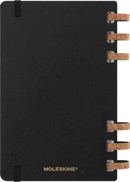 Moleskine Academic Monthly Planner 2023 -2024, 12-Month Weekly and Monthly Diary, University Agenda with Hard Cover, Size Large 15 x 21 cm