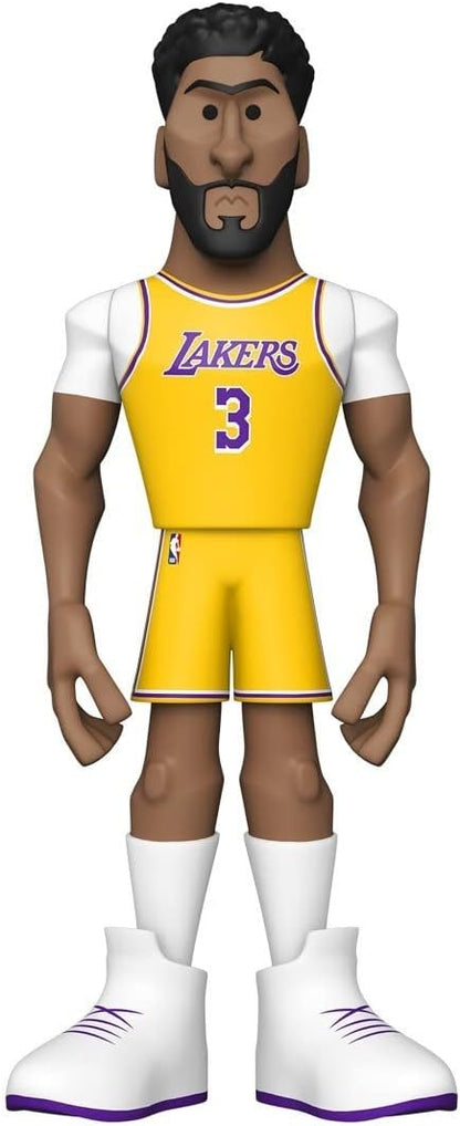 Funko Gold 12" NBA: Lakers - Anthony Davis - 1/6 Odds for Rare Chase Variant - Collectable Vinyl Action Figure - Birthday Gift Idea - Official Merchandise - Ideal Toy for Sports Fans and Display