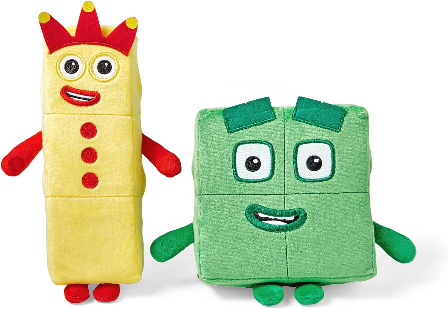 Learning Resources Numberblocks Three and Four Playful Pals & HM94553-UK One, Numberblocks Plush Girls & Boys