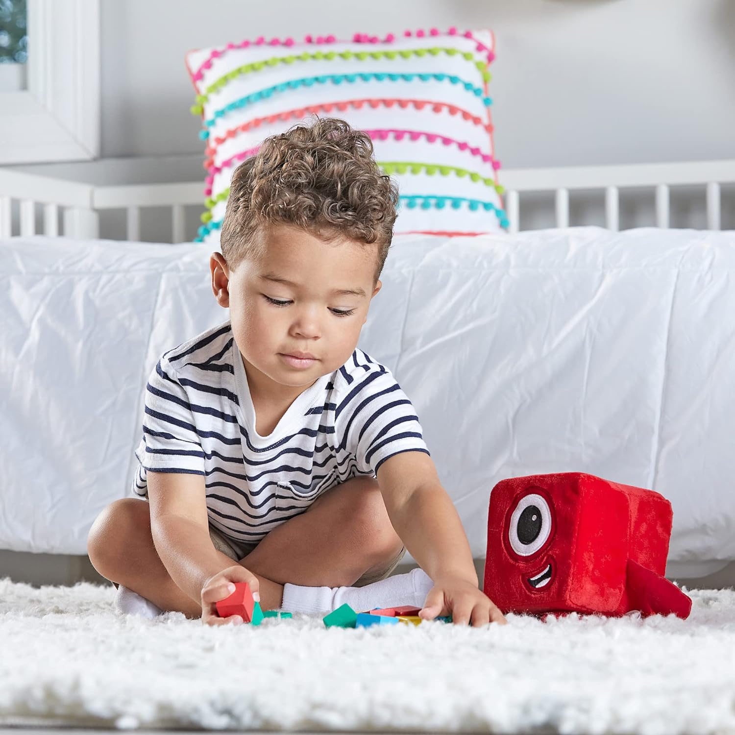 Learning Resources Numberblocks Three and Four Playful Pals & HM94553-UK One, Numberblocks Plush Girls & Boys
