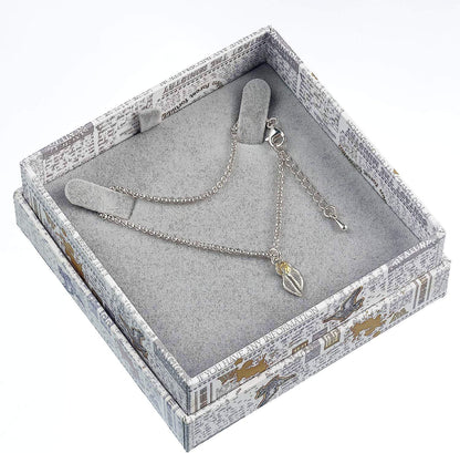Harry Potter Sterling Golden Snitch Bracelet by The Carat Shop