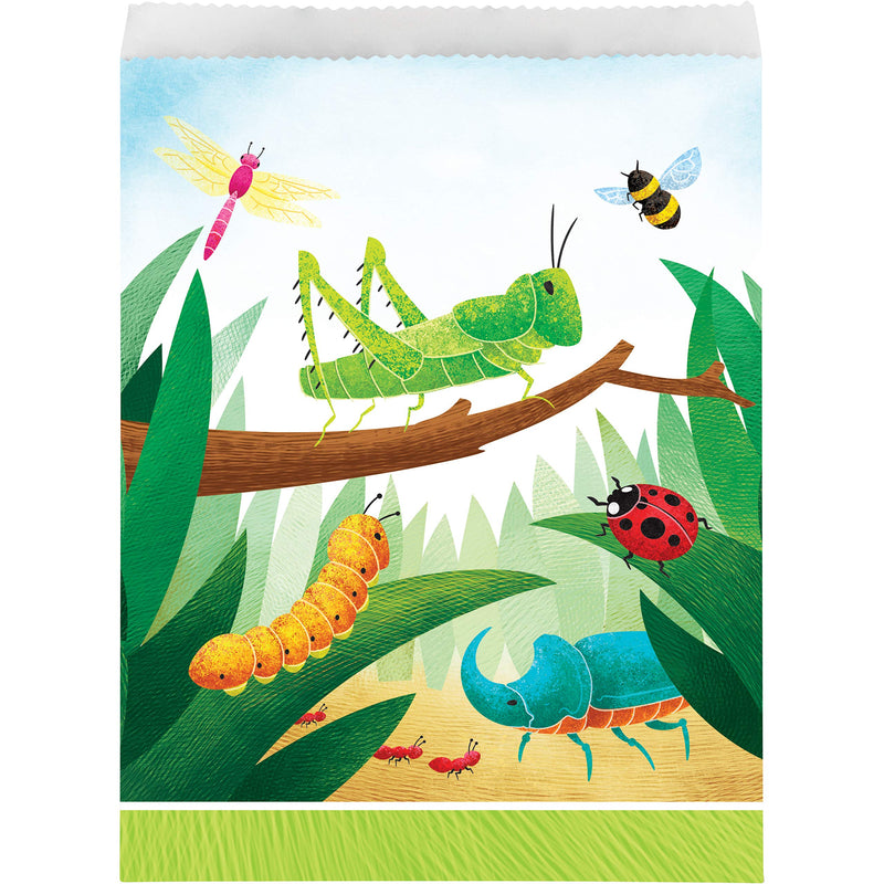 Creative Converting Bolsas de papel Bugs Life, 8 unidades