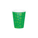 Creative Converting PC350516 Alligator Birthday Party Paper Cups, Green, 9 Ounces