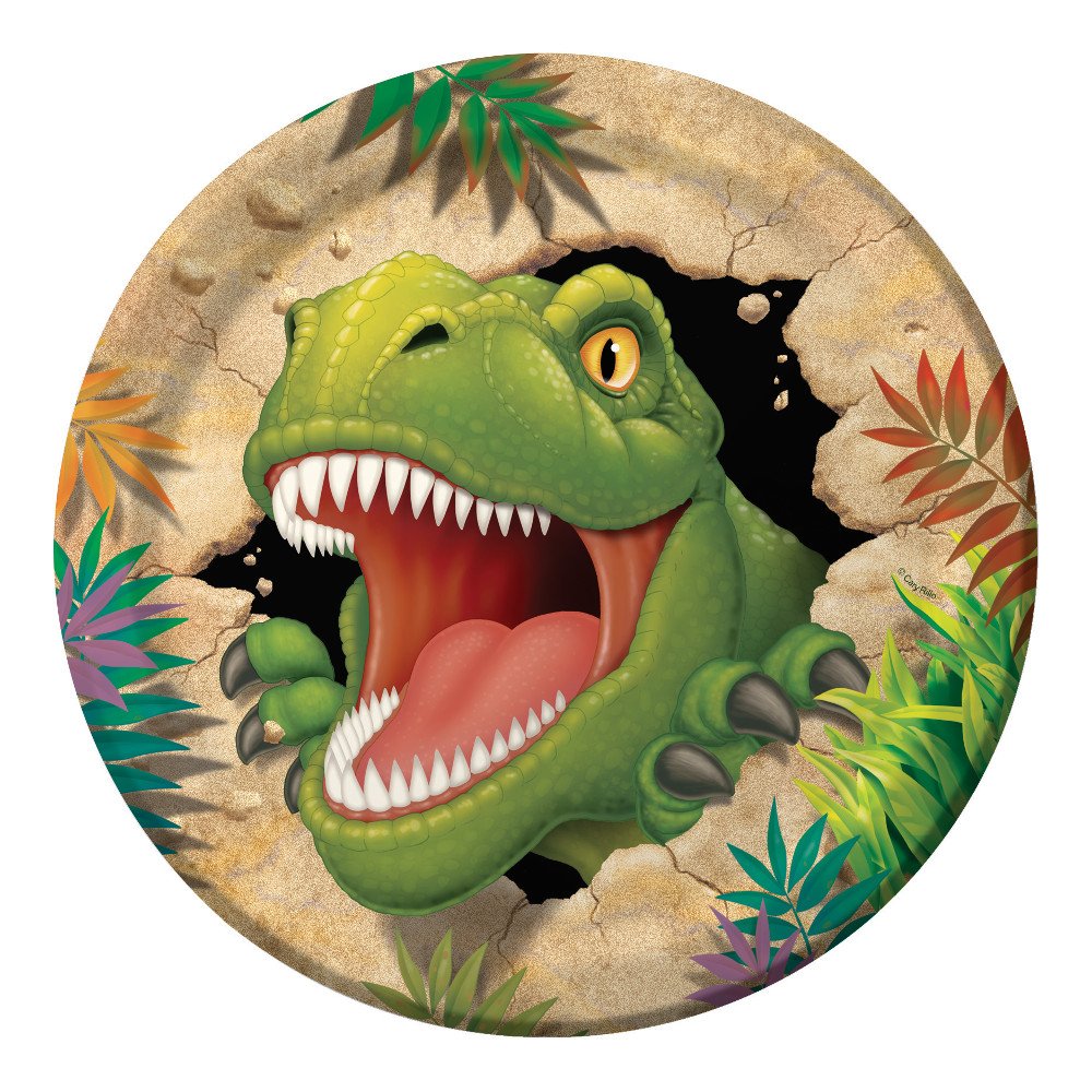 Creative Converting 425012 Party accessorie Solution, Paper, Dino Blast