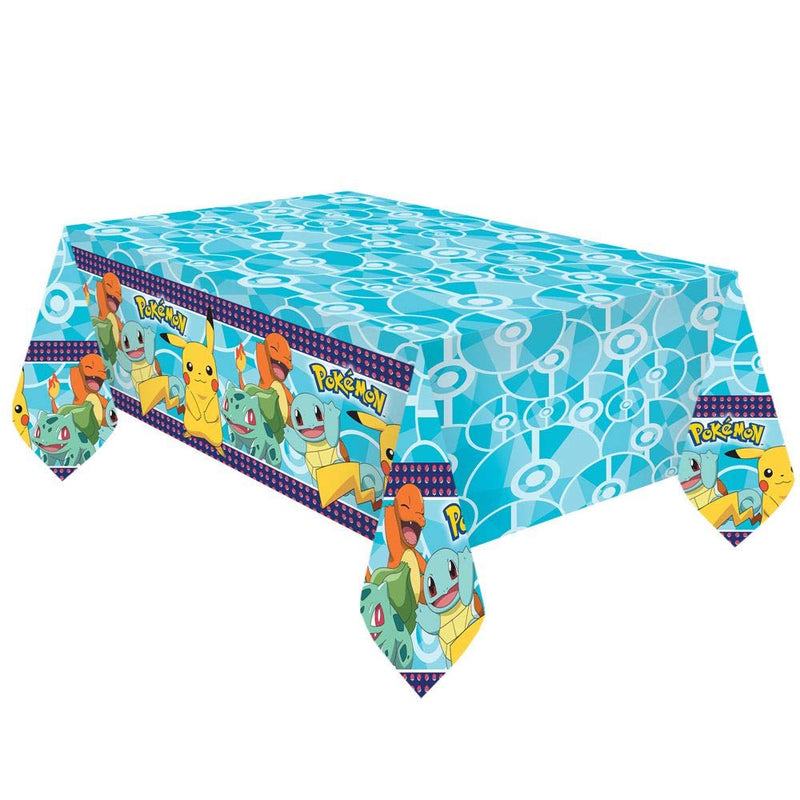 (PKT) Child Pokemon Plastic Tablecover 1.8m x 1.2m