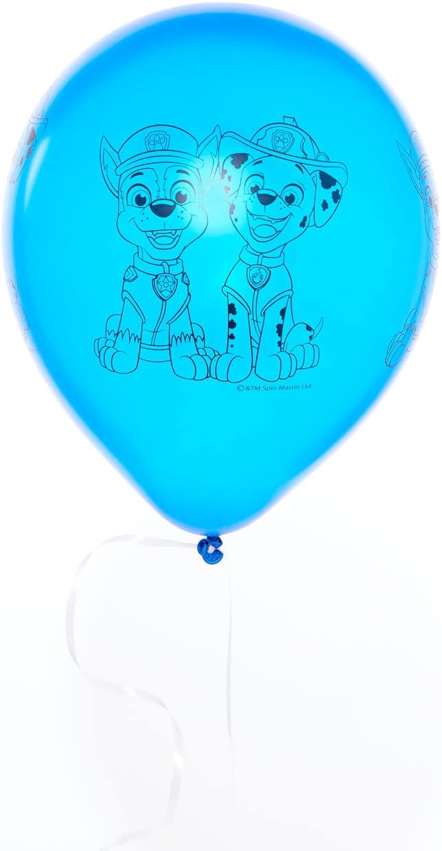 6Pk 11In Paw Patrol Latex Balloons