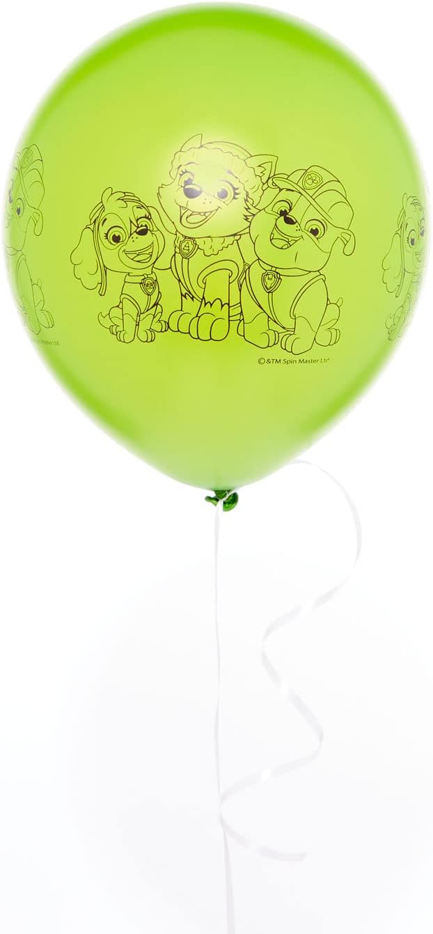 6Pk 11In Paw Patrol Latex Balloons