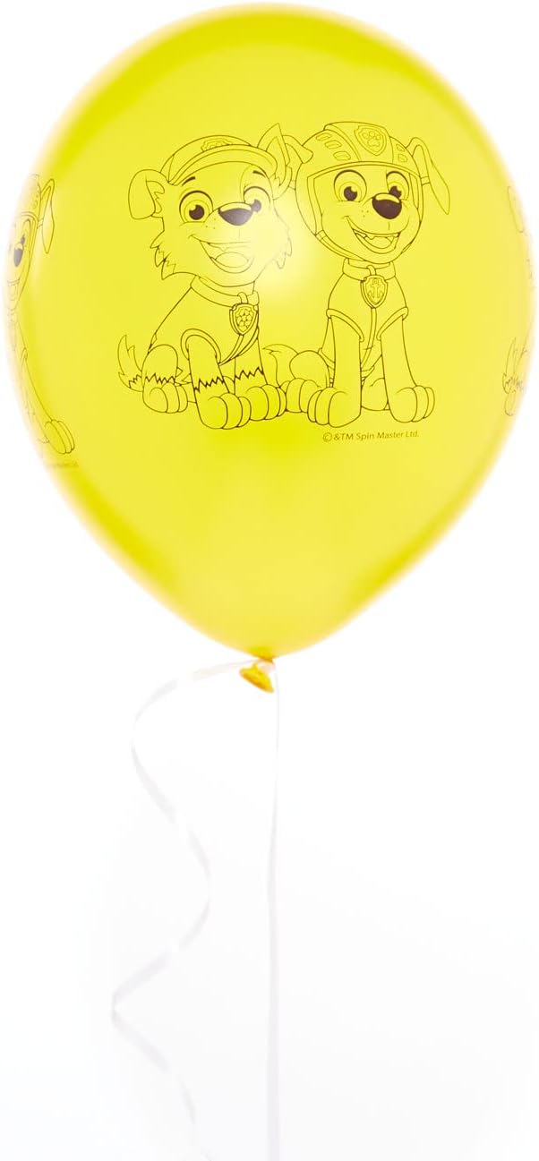 6Pk 11In Paw Patrol Latex Balloons