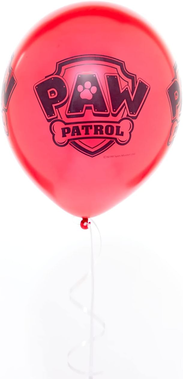 6Pk 11In Paw Patrol Latex Balloons