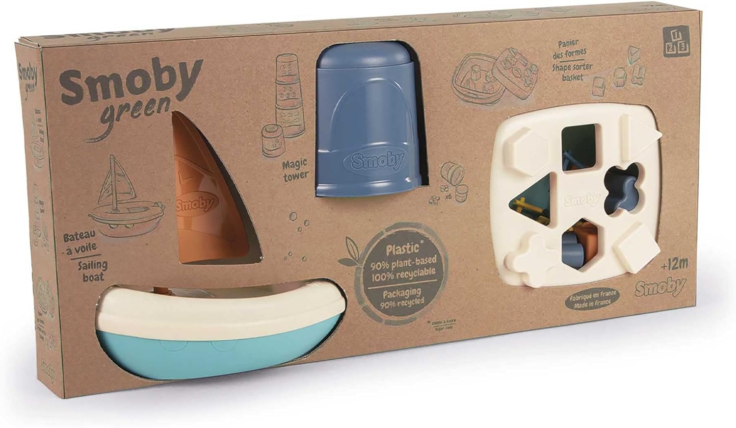 Smoby LS GREEN COFFRET EVEIL ET BAIN