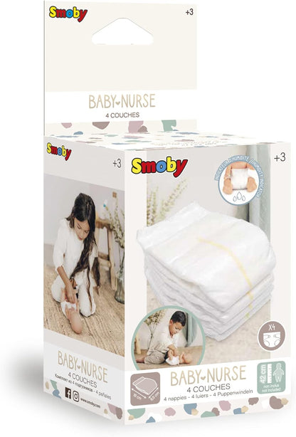 Smoby 220365 Baby Nurse Doll Diapers