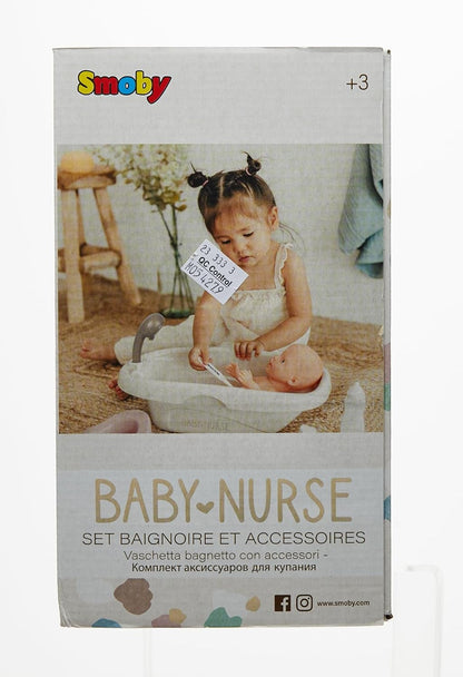 Smoby 220366 Baby Nurse Doll Bathtub