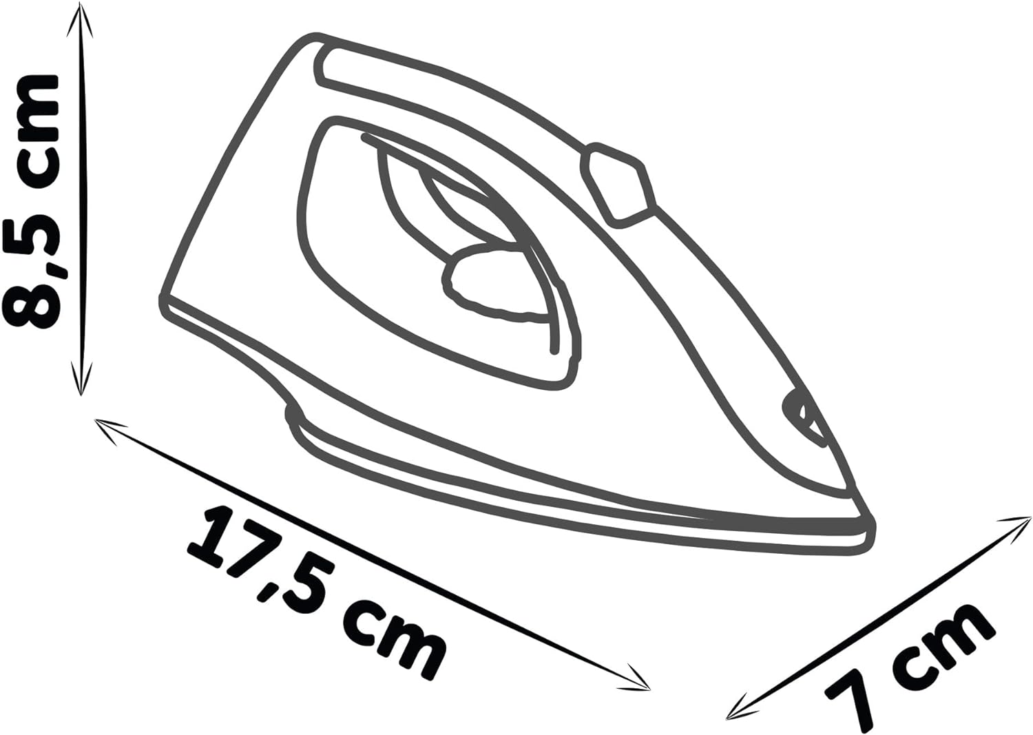 Smoby 330122 Ironing Board with Steam Station, Multicoloured