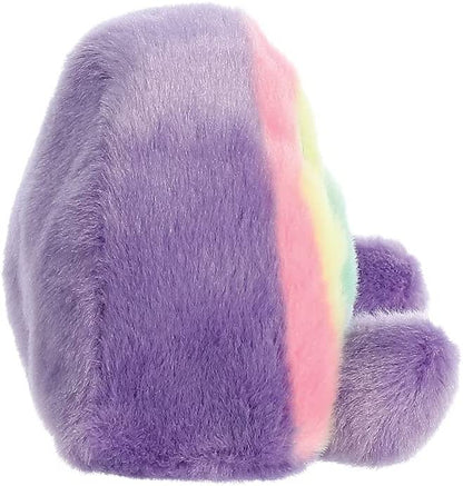 Aurora, 33577, Palm Pals Vivi Rainbow 5In, Soft Toy, Pink, Purple, Yellow