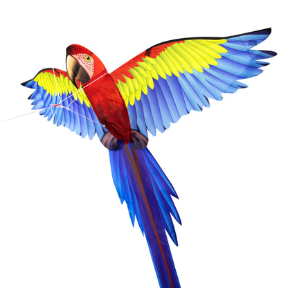 Eolo Kites Ready 2 Fly Kids’ 3D Pop-Up Kite, Red Dragon, Wingspan, Patented System, Assembles in Seconds, High Quality & Performance, Ripstop Construction, Sturdy Fiberglass Frame 3d Parrot
