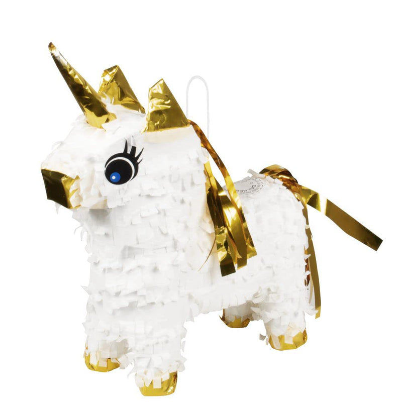 Boland- Mini piñata Unicornio, Color Gris, Blanco, Talla única (30976