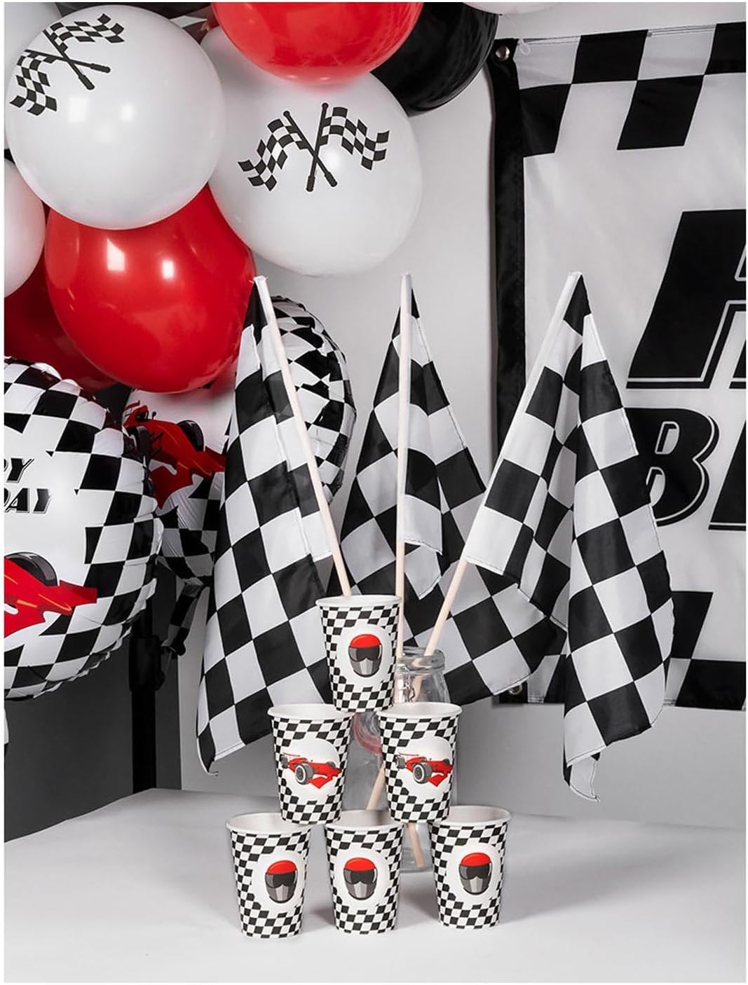 Boland - Set 8 papieren bekertjes Speed (21 cl