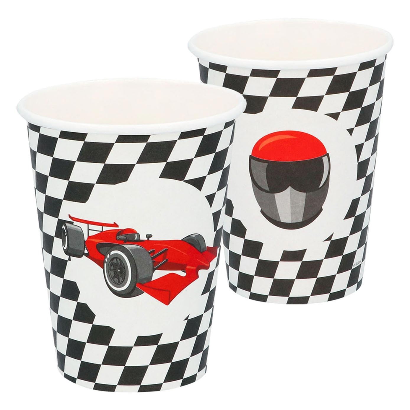 Boland - Set 8 papieren bekertjes Speed (21 cl