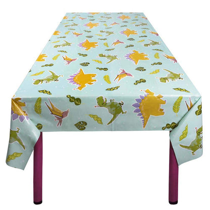 Boland 50060 Dinosaur Tablecloth, Size 130 x 180 cm, Dinosaur, Tablecloth, Decoration, Party Tableware, Party Accessories, Birthday, Party, Theme Party, Carnival, Children's Carnival