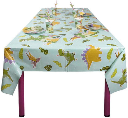 Boland 50060 Dinosaur Tablecloth, Size 130 x 180 cm, Dinosaur, Tablecloth, Decoration, Party Tableware, Party Accessories, Birthday, Party, Theme Party, Carnival, Children's Carnival