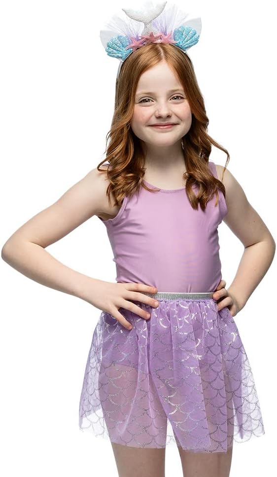 Set Mermaid stars (tiara and tutu