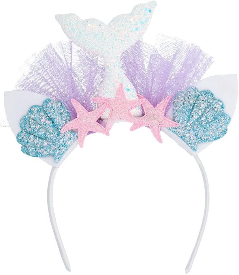 Set Mermaid stars (tiara and tutu