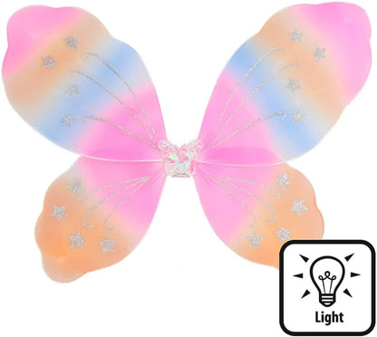 Boland 52845 LED Wings Butterfly, Multicoloured, 47 x 41 cm