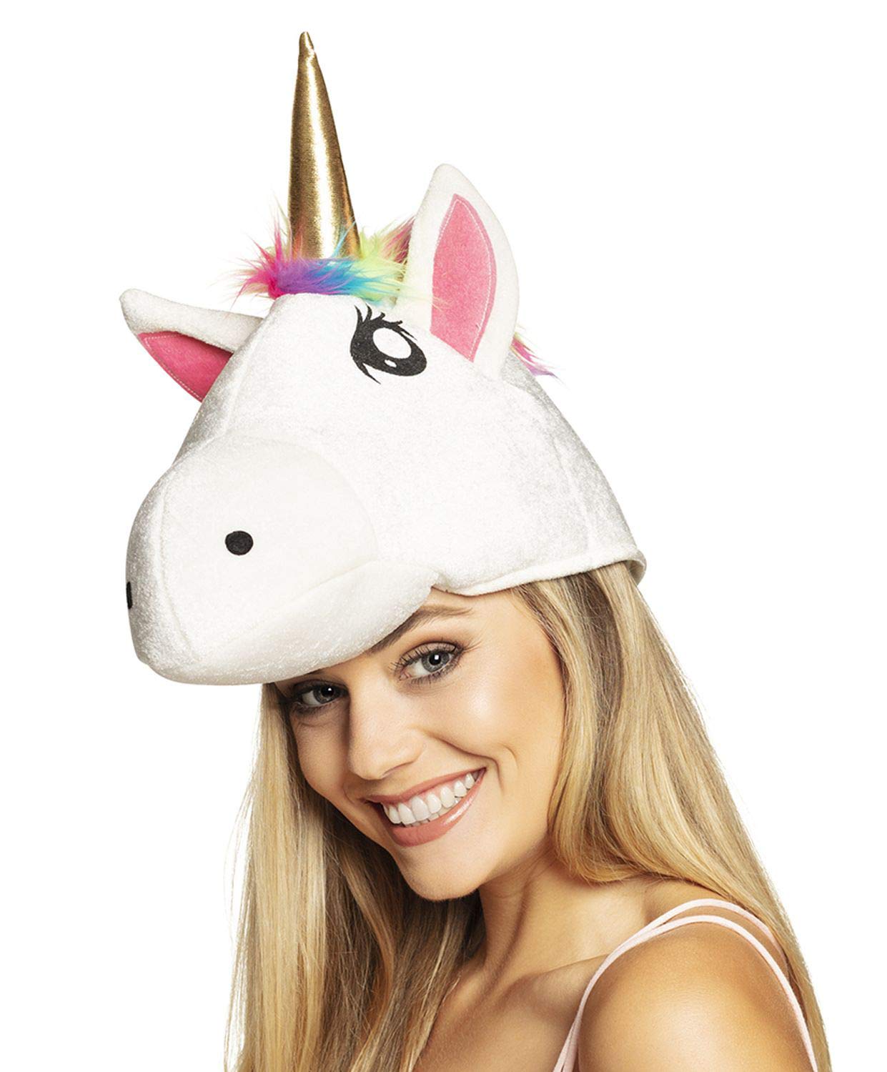 Boland 99906 Unicorn Hat Multi-Coloured, multicolored, one size
