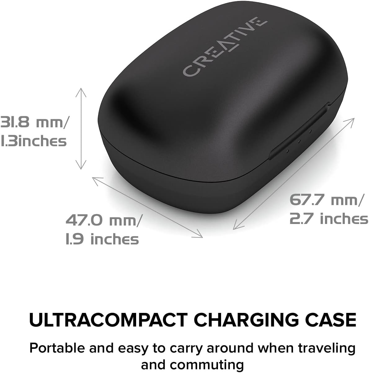 CREATIVE - Sensemore Air TWS In-Ear ANC, Color Negro