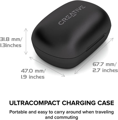 CREATIVE - Sensemore Air TWS In-Ear ANC, Color Negro