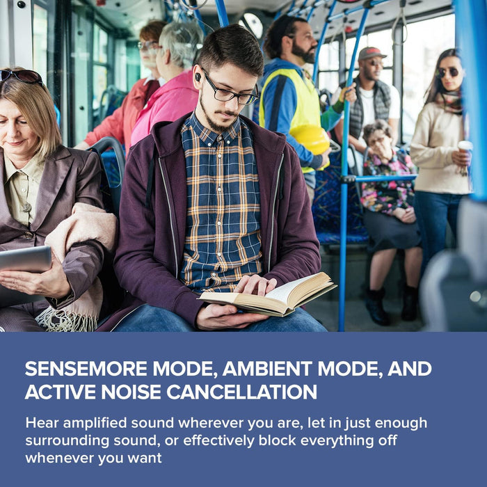 CREATIVE - Sensemore Air TWS In-Ear ANC, Color Negro