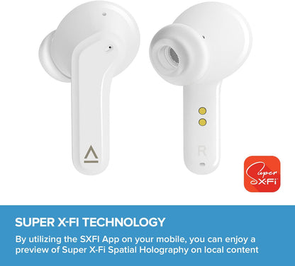 Creative Zen Air Lightweight True Wireless Sweatproof In-ears with Active Noise Cancellation, Ambient Mode, Bluetooth 5.0, IPX4, Up to 6 Hours Per Charge and 18 Hours Total Playtime
