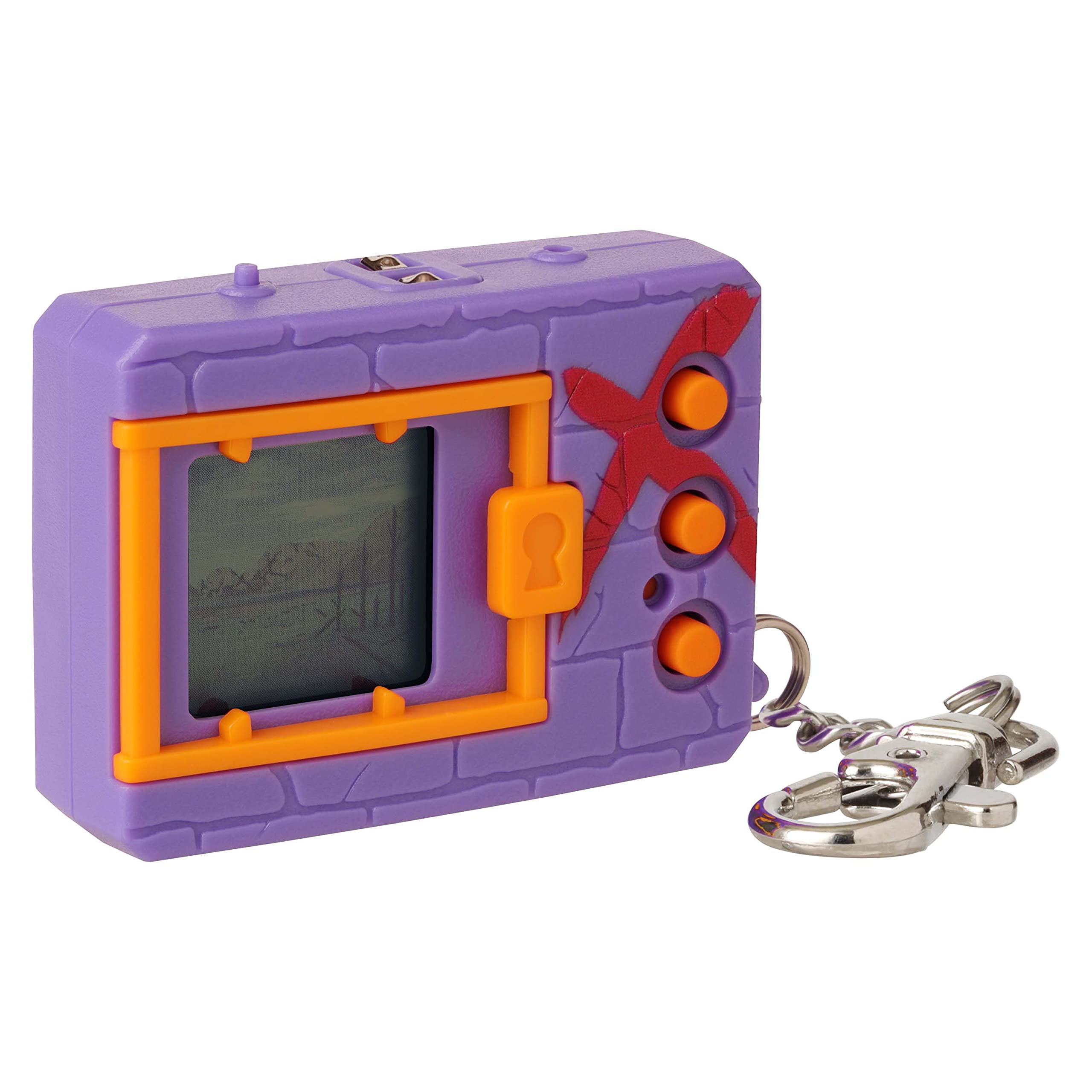 Digimon 120645 41923 Electronic Pet, Monster, 1 Count (Pack of 1) Digimon X Purple & Red