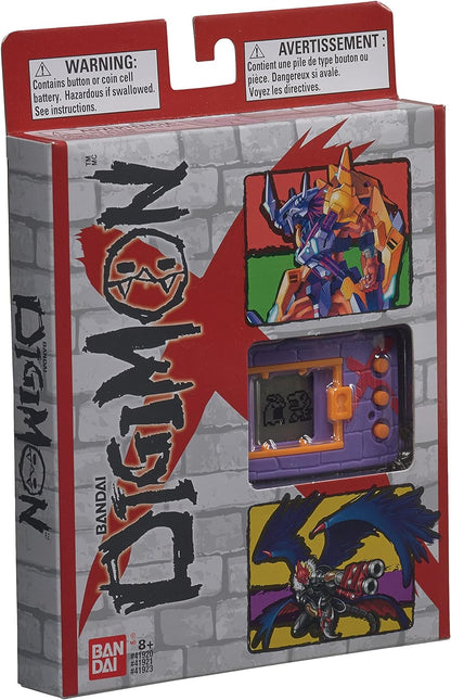Digimon 120645 41923 Electronic Pet, Monster, 1 Count (Pack of 1) Digimon X Purple & Red