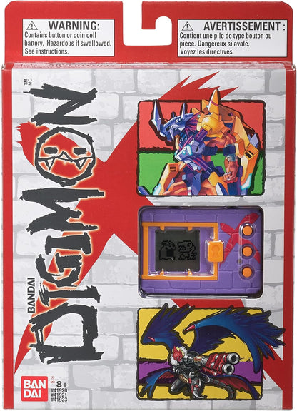 Digimon 120645 41923 Electronic Pet, Monster, 1 Count (Pack of 1) Digimon X Purple & Red