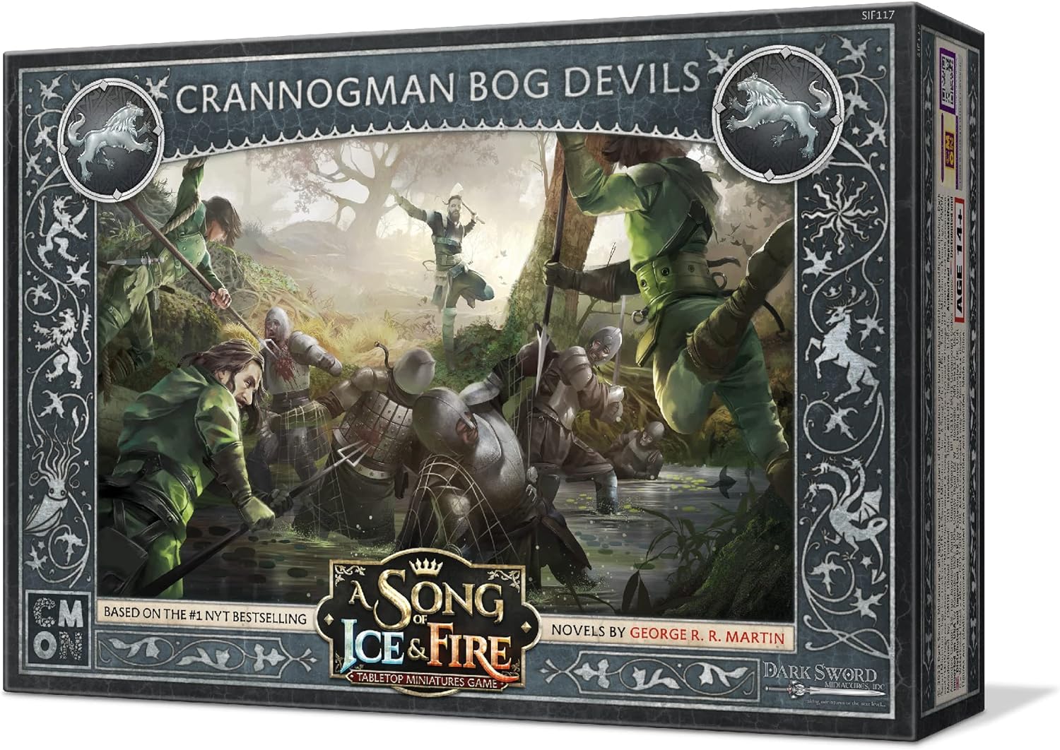 CMON A Song of Ice and Fire Tabletop Miniatures Game Crannogmen Bog Devils Unit Box | Strategy Game for Teens and Adults | Ages 14+ | 2+ Players | Average Playtime 45-60 Minutes | Made by CMON