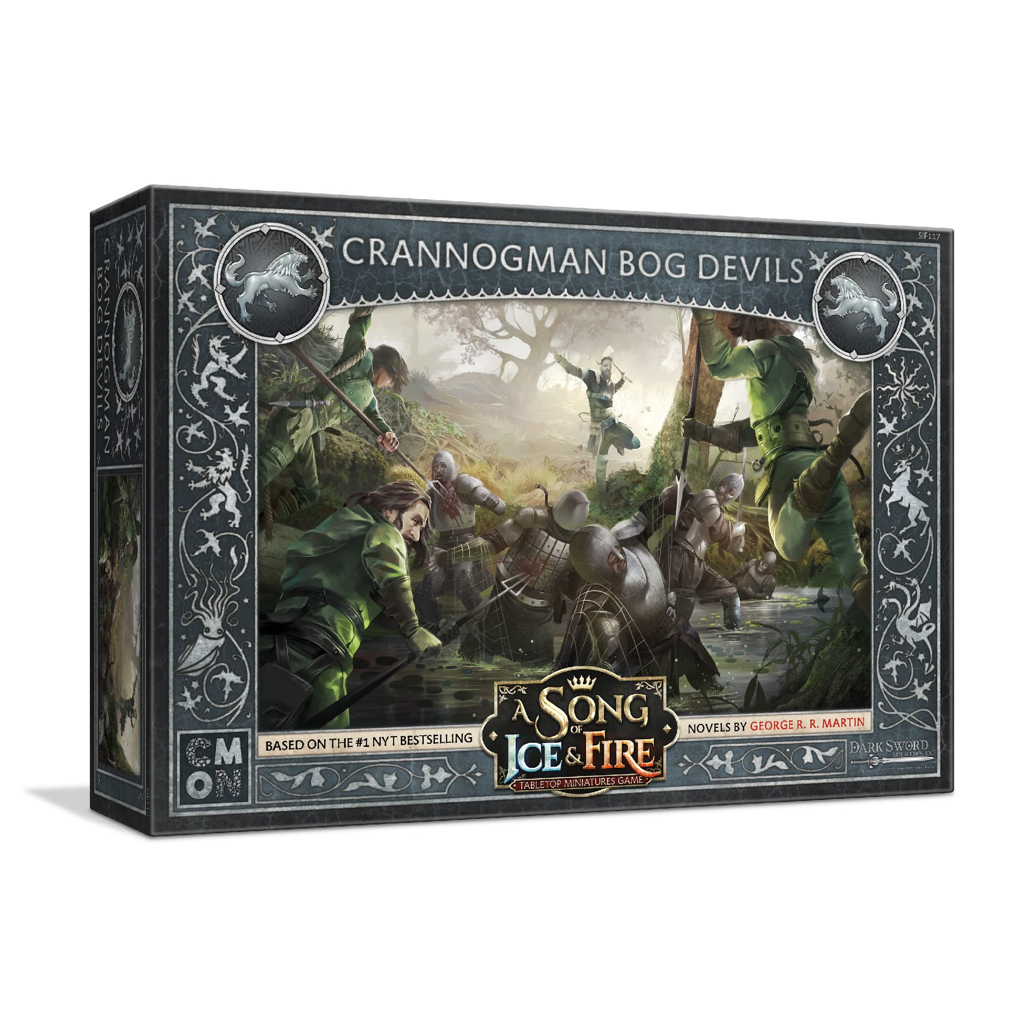 CMON A Song of Ice and Fire Tabletop Miniatures Game Crannogmen Bog Devils Unit Box | Strategy Game for Teens and Adults | Ages 14+ | 2+ Players | Average Playtime 45-60 Minutes | Made by CMON