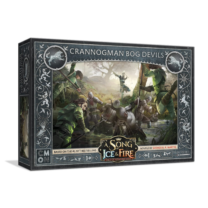 CMON A Song of Ice and Fire Tabletop Miniatures Game Crannogmen Bog Devils Unit Box | Strategy Game for Teens and Adults | Ages 14+ | 2+ Players | Average Playtime 45-60 Minutes | Made by CMON