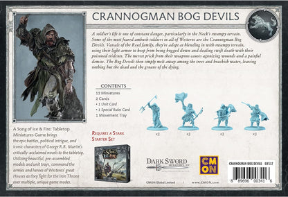 CMON A Song of Ice and Fire Tabletop Miniatures Game Crannogmen Bog Devils Unit Box | Strategy Game for Teens and Adults | Ages 14+ | 2+ Players | Average Playtime 45-60 Minutes | Made by CMON