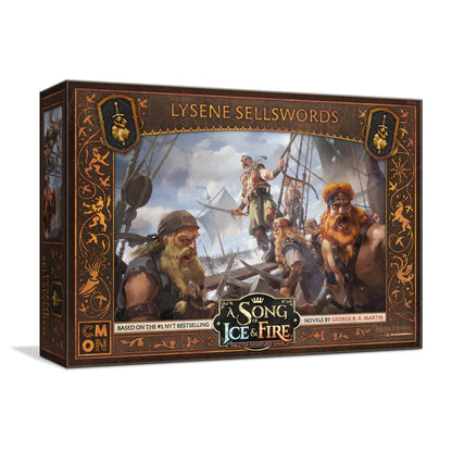 CMON A Song of Ice and Fire Tabletop Miniatures Game Lysene Sellswords Unit Box | Strategy Game for Teens and Adults | Ages 14+ | 2+ Players | Average Playtime 45-60 Minutes | Made