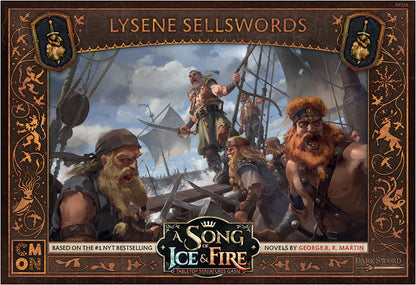CMON A Song of Ice and Fire Tabletop Miniatures Game Lysene Sellswords Unit Box | Strategy Game for Teens and Adults | Ages 14+ | 2+ Players | Average Playtime 45-60 Minutes | Made