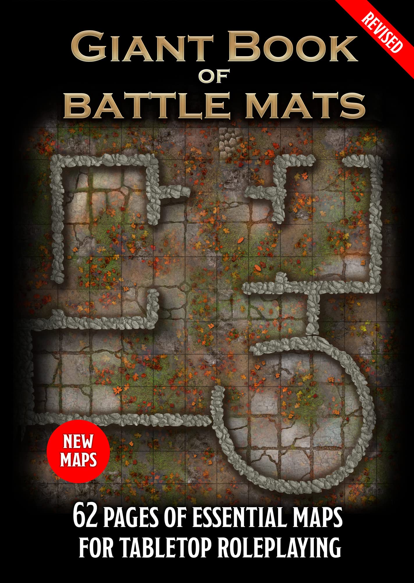 Game Board Book: Revised Giant Book of Battle Mats (A3