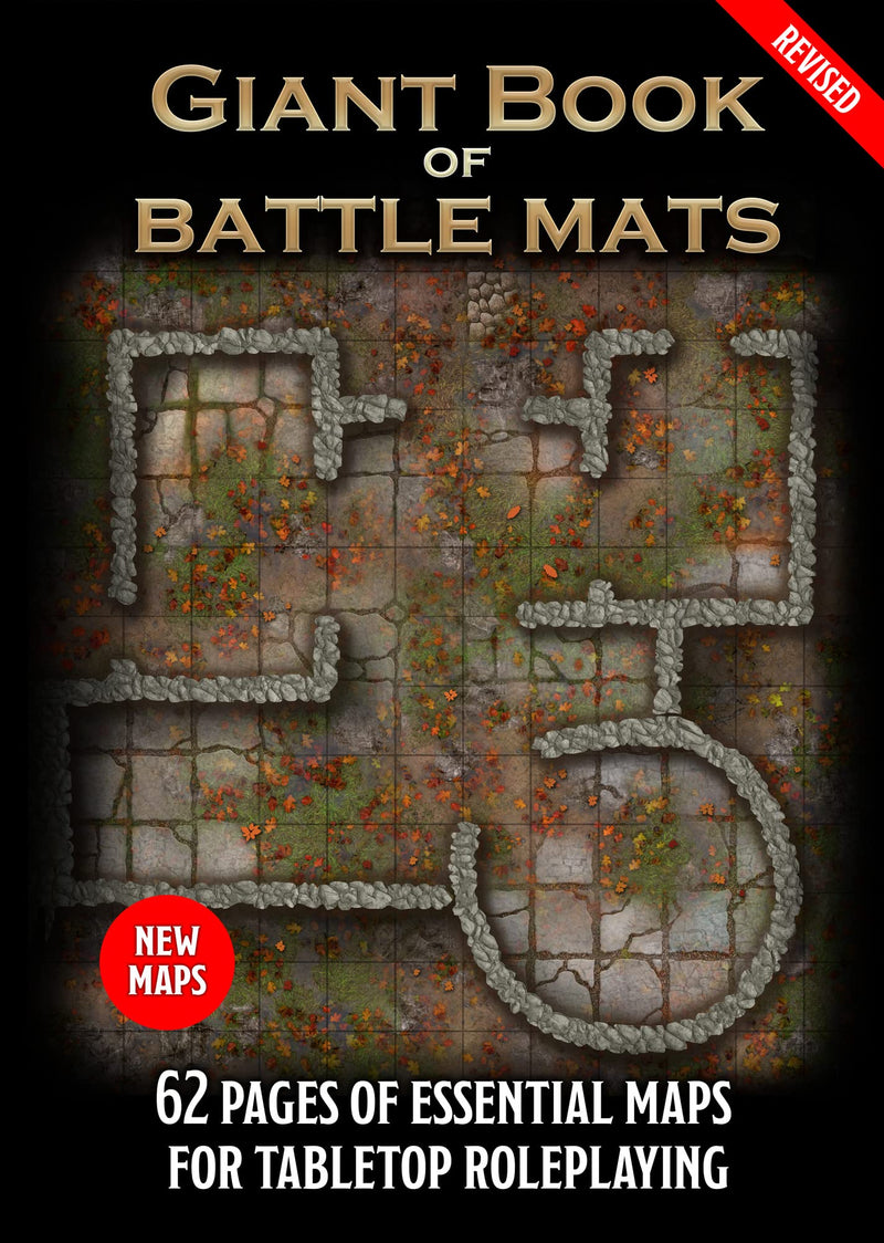 Game Board Book: Revised Giant Book of Battle Mats (A3