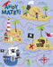 Unique Map Party Game | 1 Pc. Juego de fiesta de mapa pirata | 1 unidad, multicolor (78419