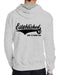 DIY Herren-Kapuzenpullover mit Reißverschluss "I Am Not Fat I Am Bulking", Grau, XXL