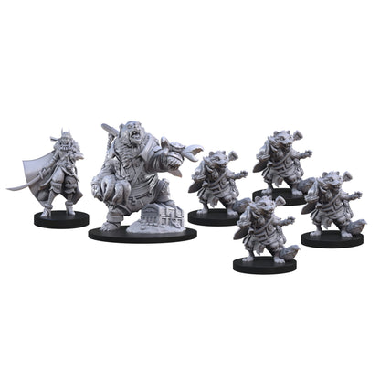 Animal Adventures: Raiders of the Faraway Sea Roleplaying Miniatures 5E Compatible