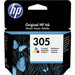 HP 305 3YM60AE, Tricolor, Cartucho de Tinta Original, compatible con impresoras de inyección de Tinta HP DeskJet 2700, 2730, 4100, 4134, Envy Serie 6020, 6030, 6420, 6430